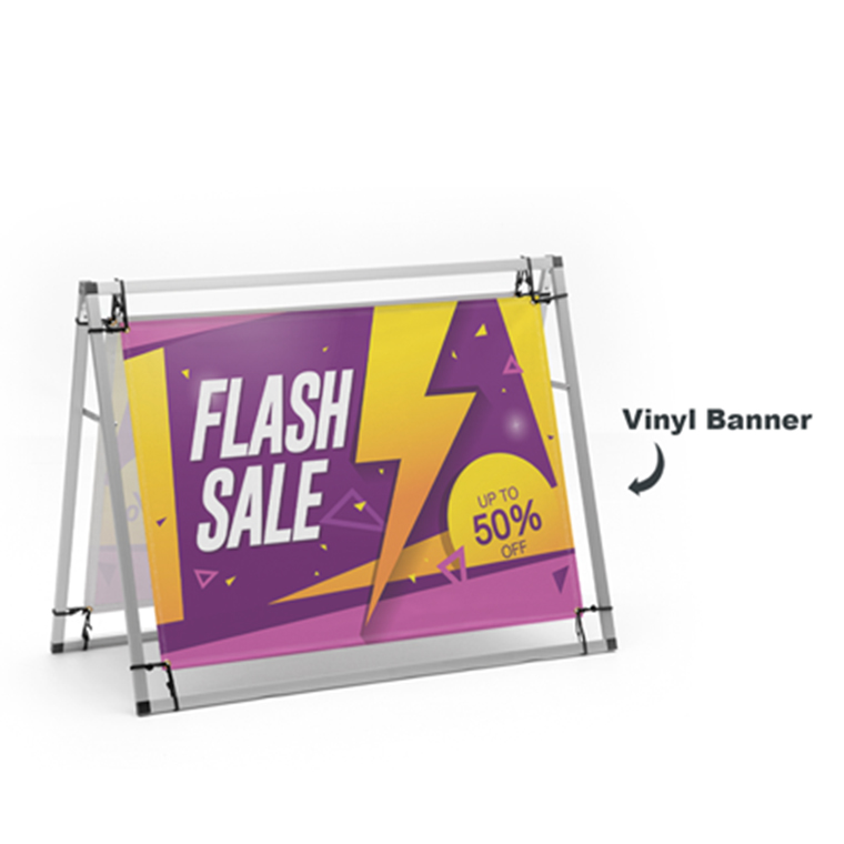 A-Frame Banner Display 4ft
